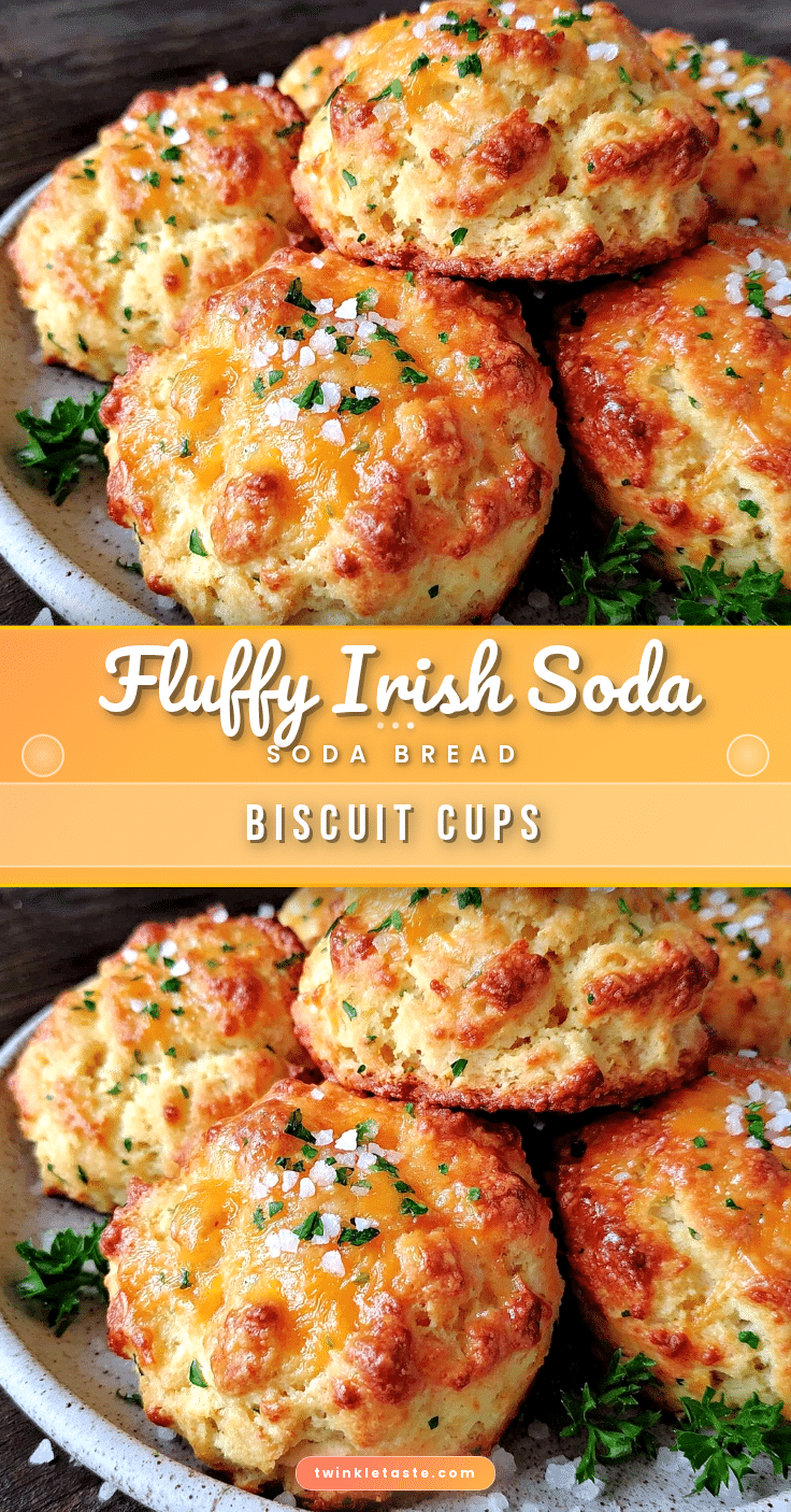 irish soda bread biscuit cups recipe