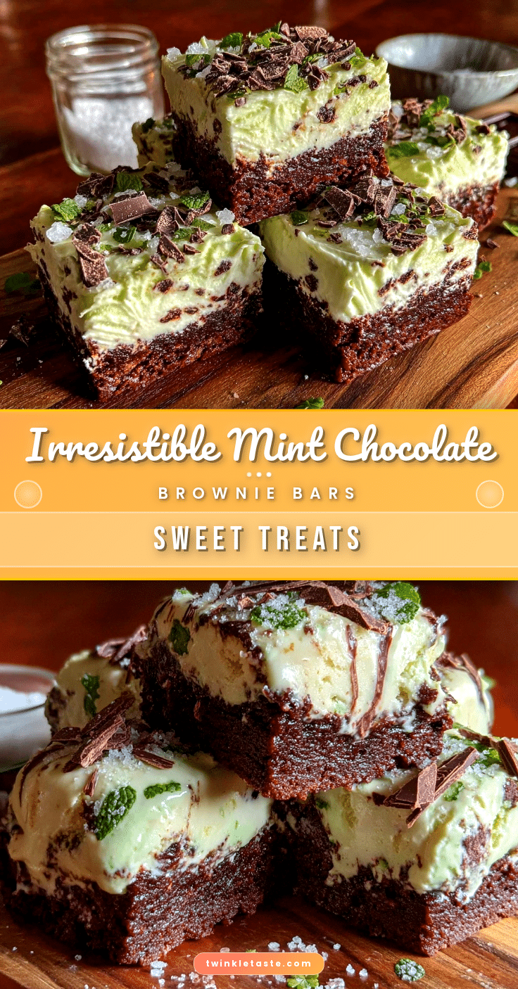 mint chocolate brownie bars recipe
