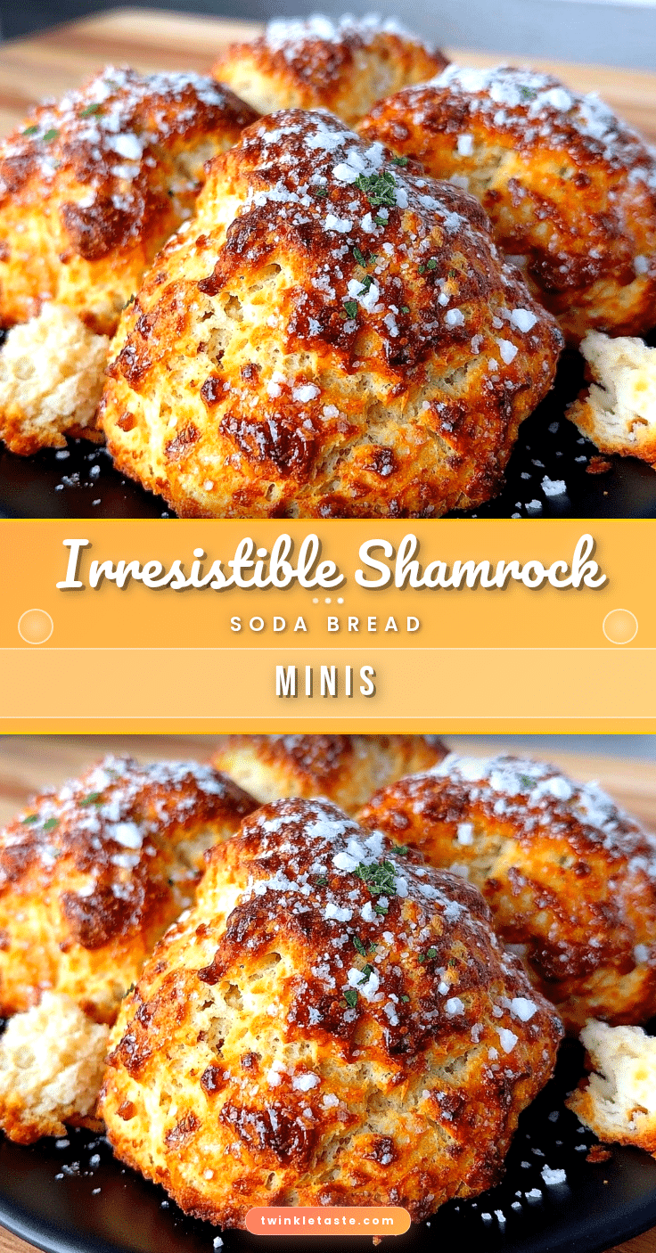 shamrock soda bread minis recipe