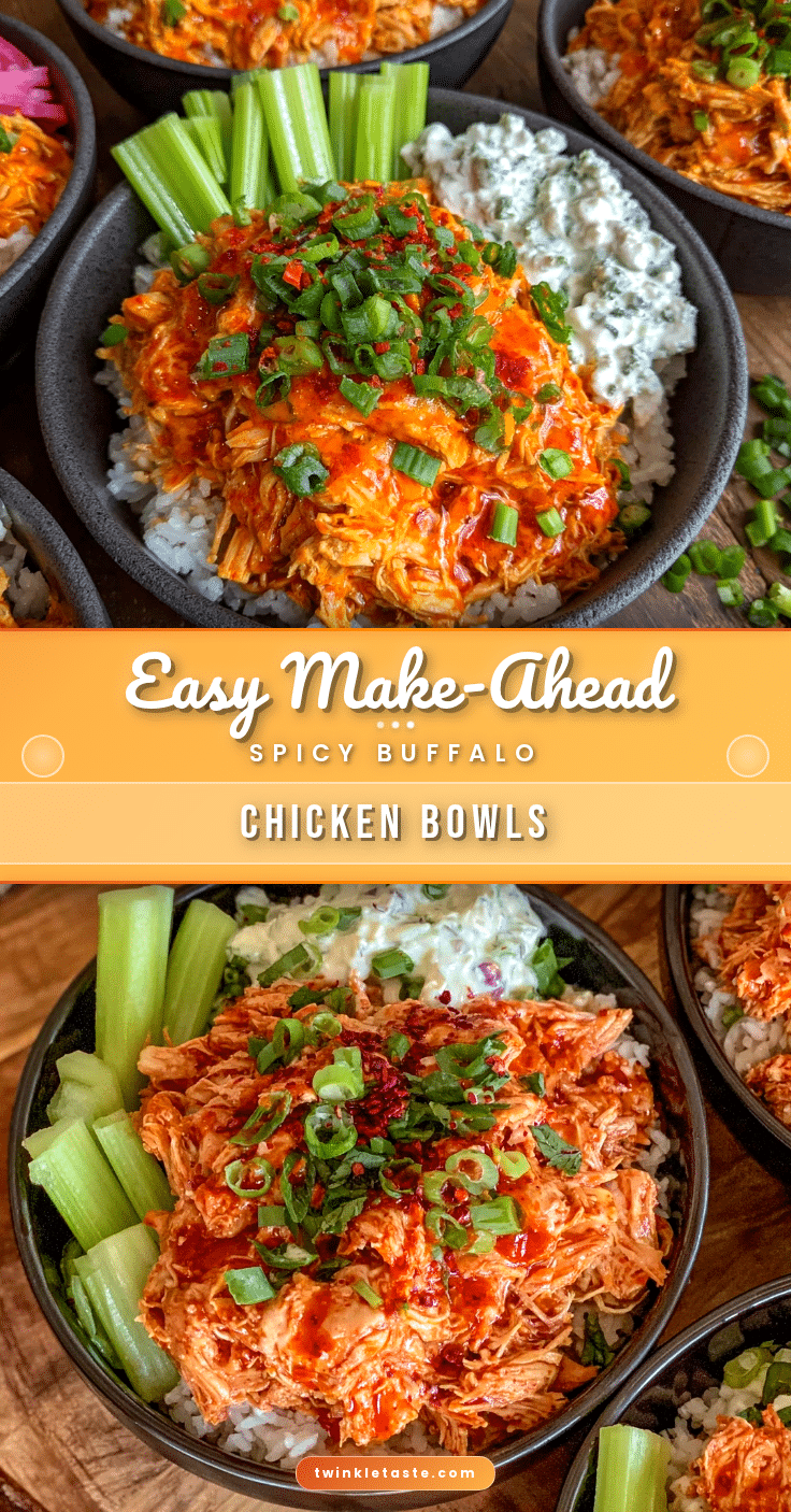 Buffalo chicken bowls recipe