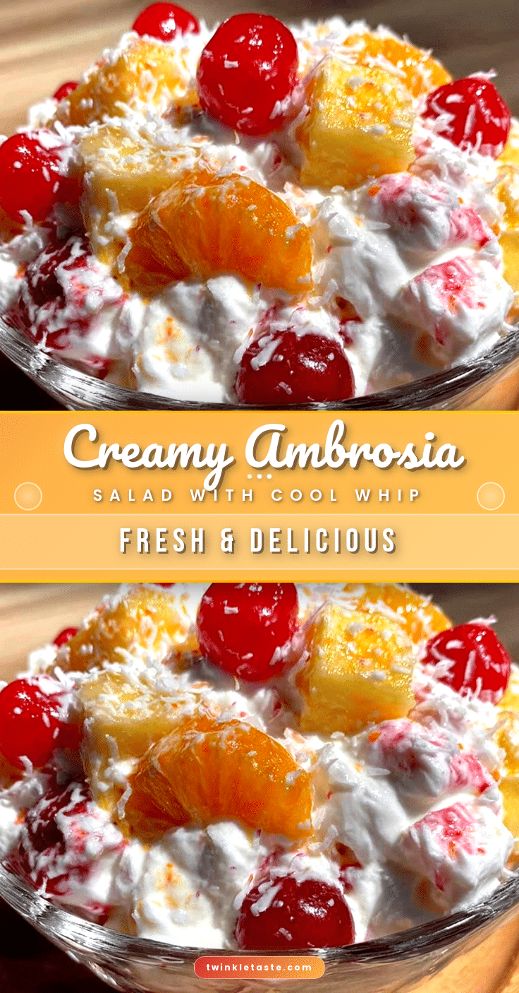 creamy ambrosia salad recipe