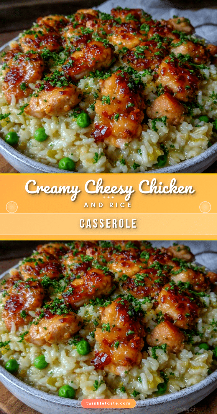 creamy chicken and rice casserole recipe