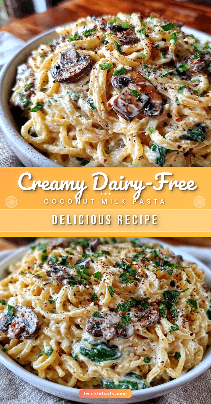 creamy dairy-free pasta recipe