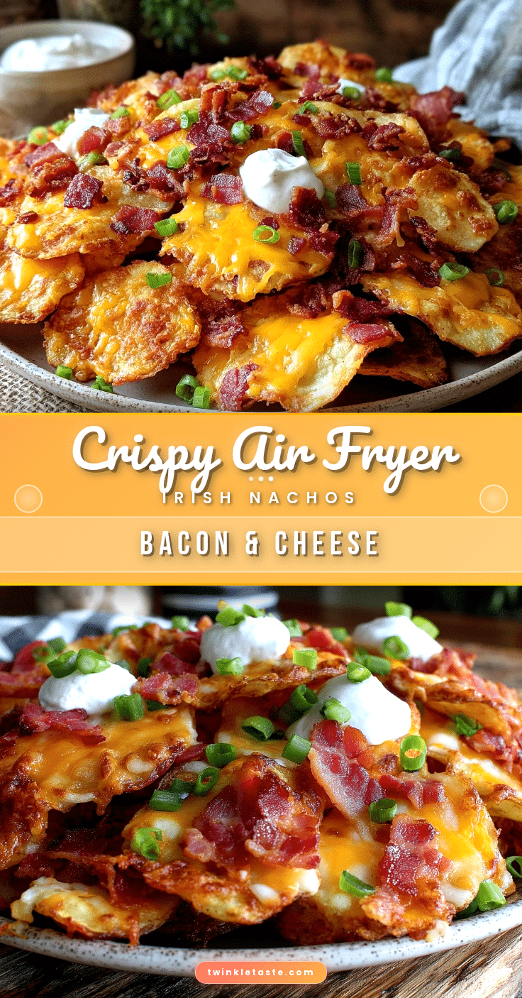 crispy air fryer irish nachos recipe