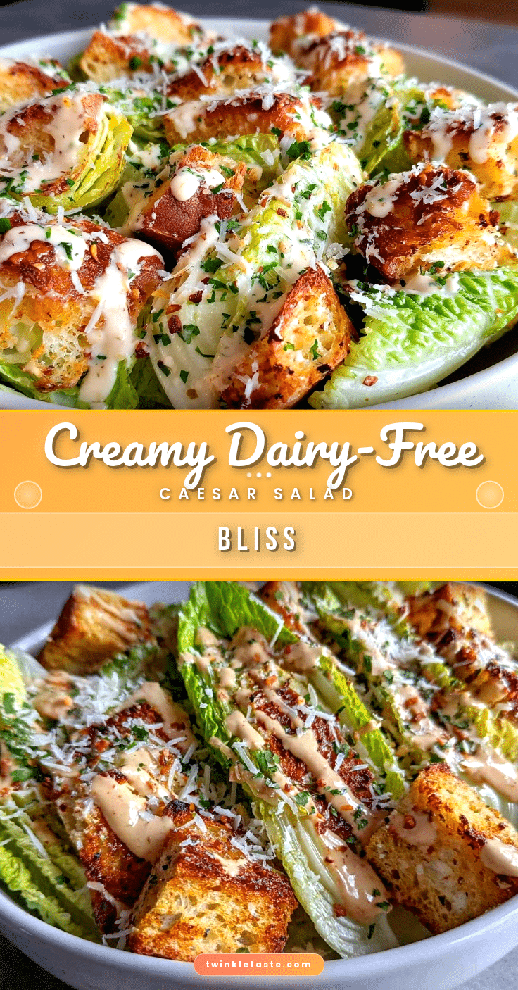dairy-free Caesar salad recipe