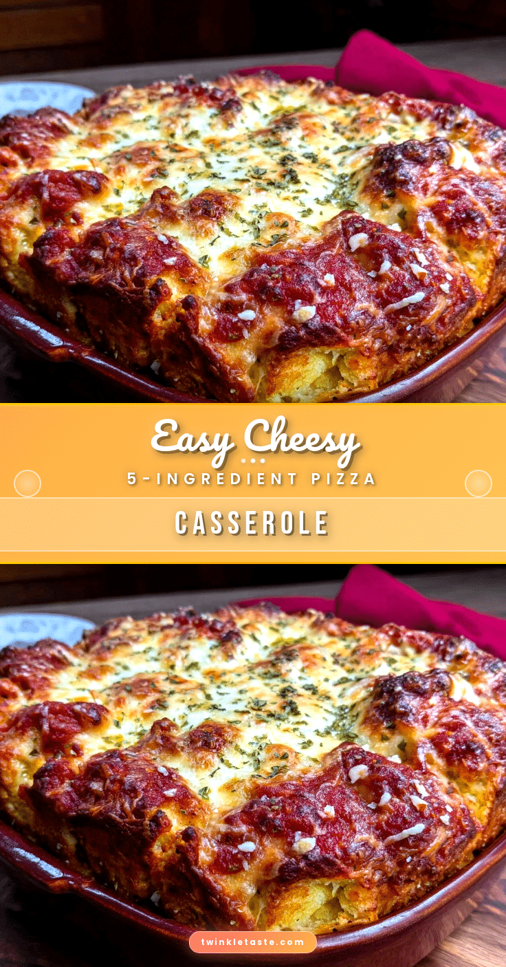 easy 5-ingredient pizza casserole recipe