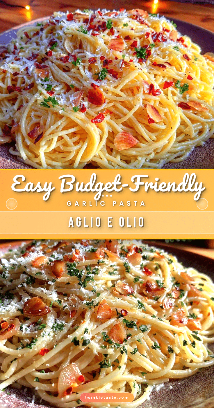 easy budget-friendly pasta aglio e olio recipe