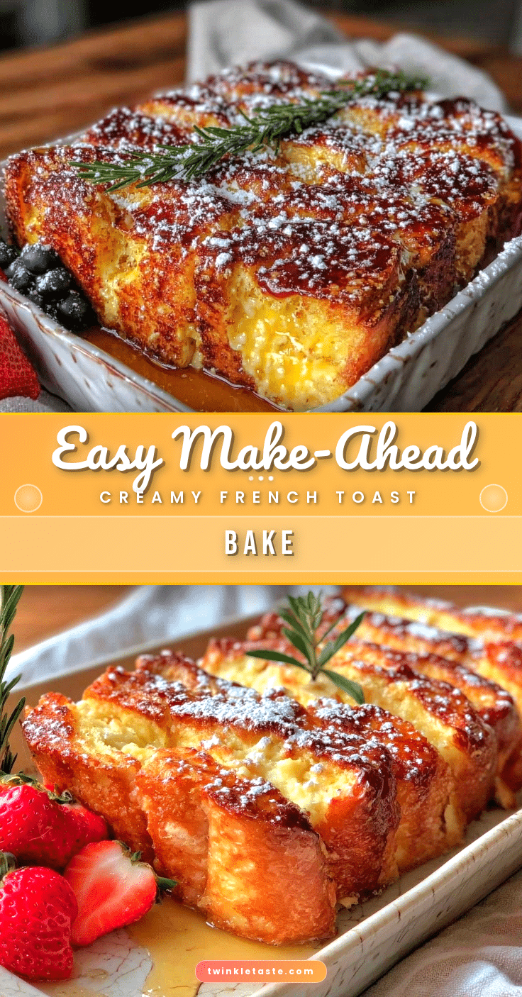 easy make-ahead french toast bake overnight recipe