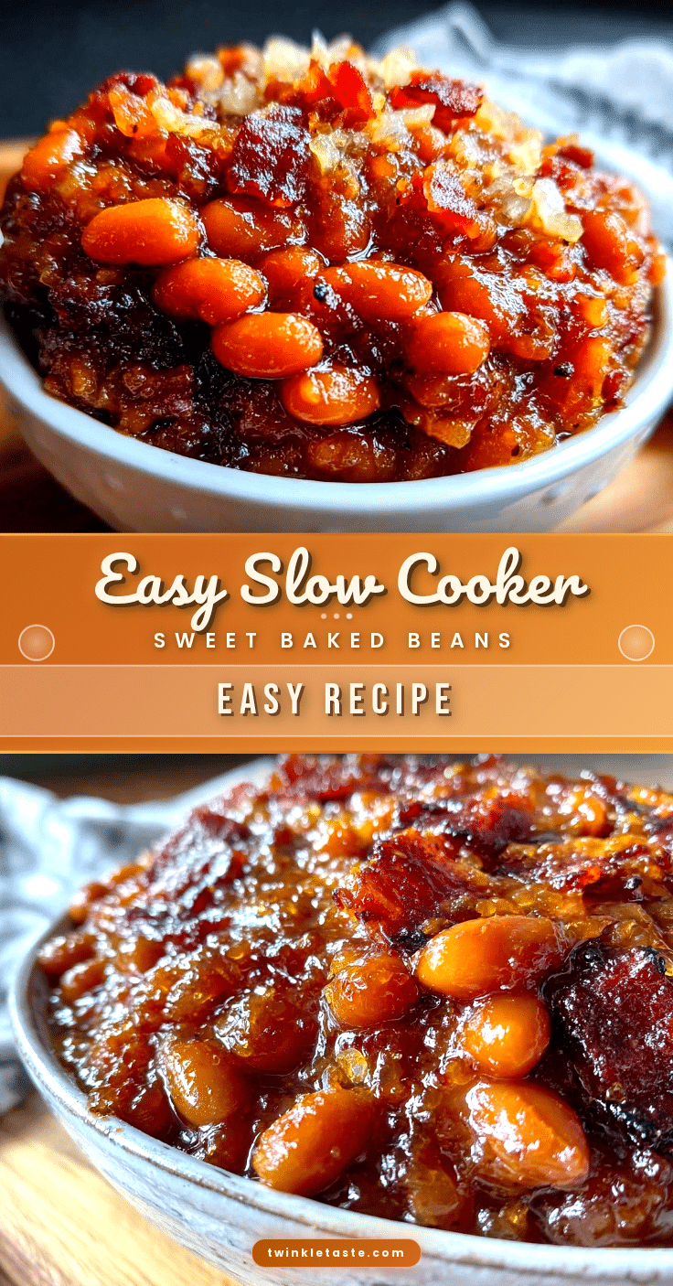 easy slow cooker baked beans recipe