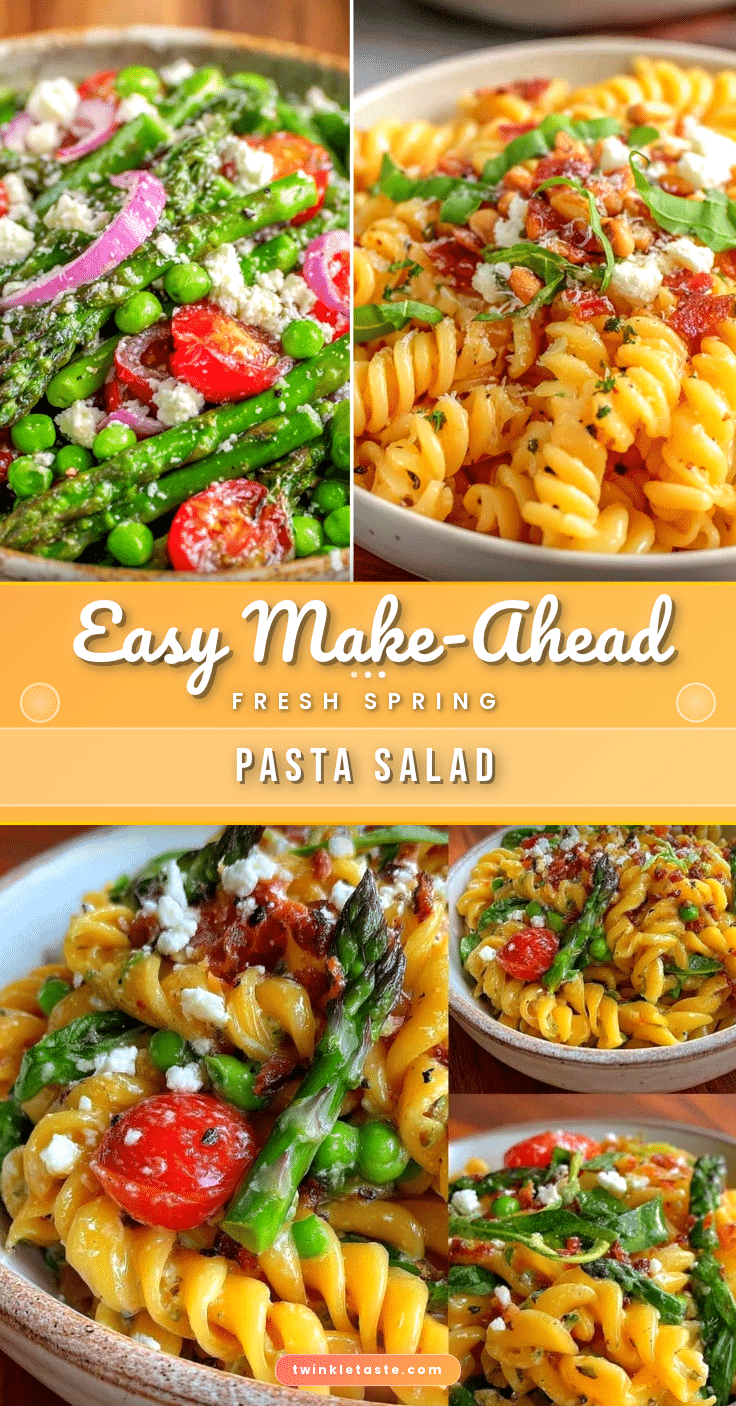 fresh make-ahead spring pasta salad recipe
