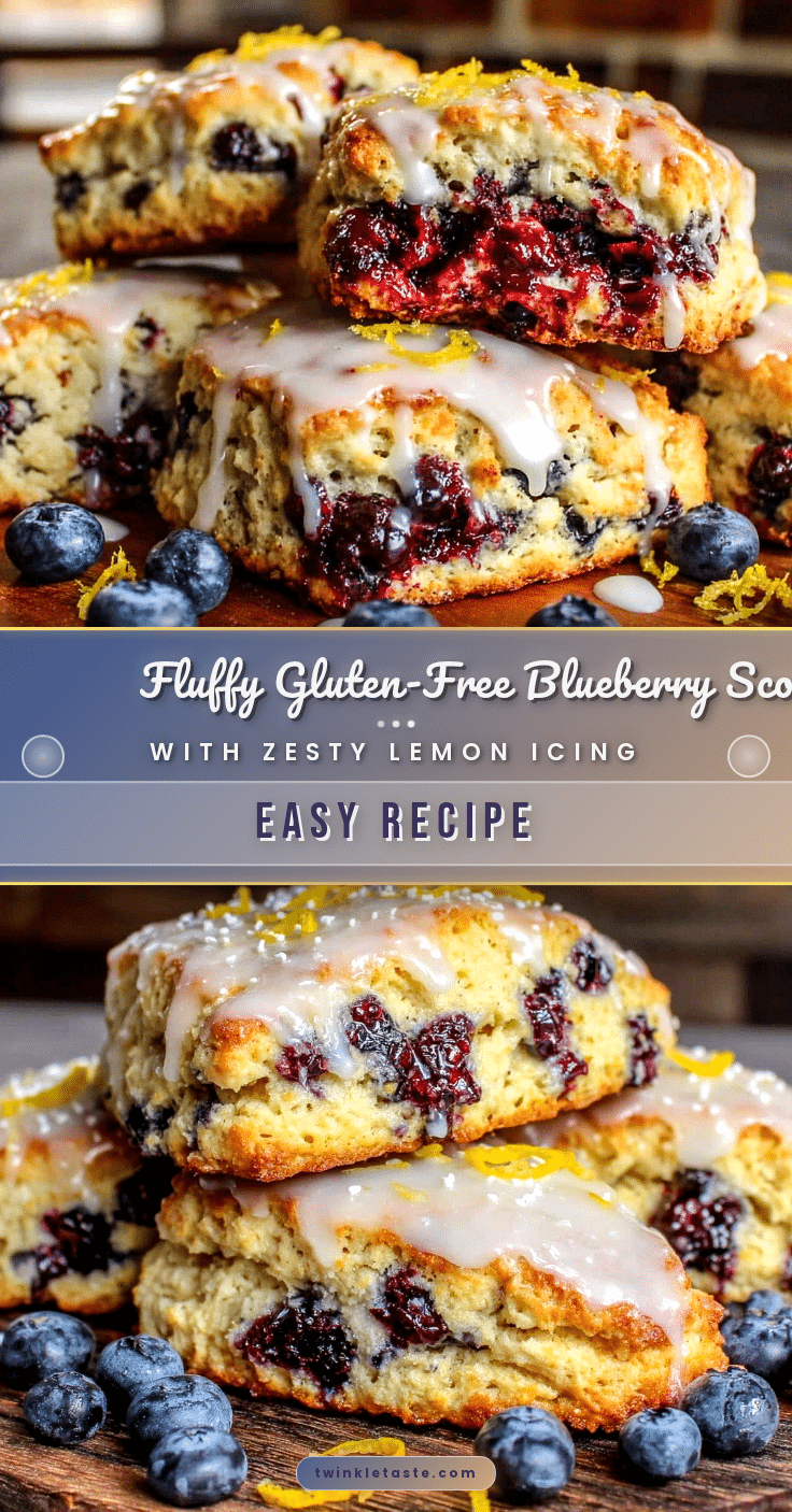 gluten-free blueberry scones recipe