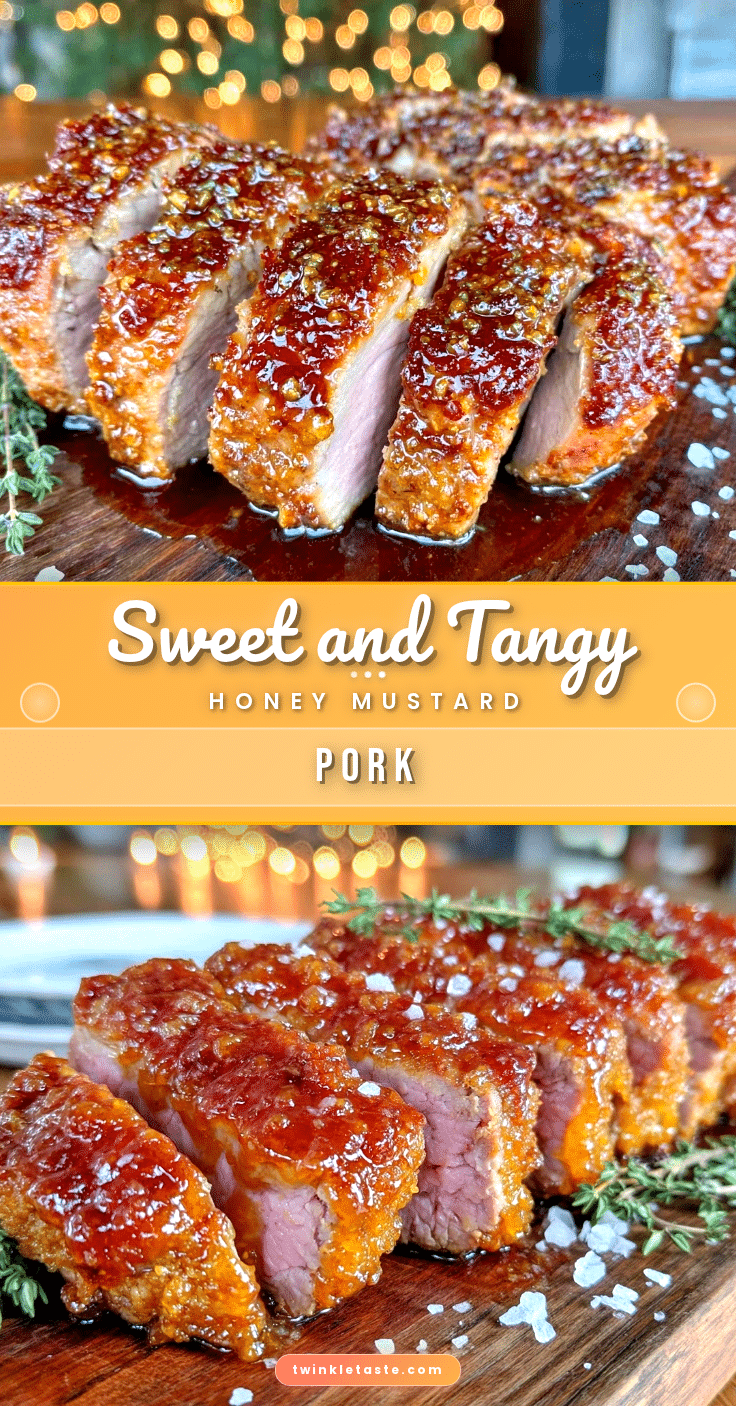 honey mustard glazed pork tenderloin recipe
