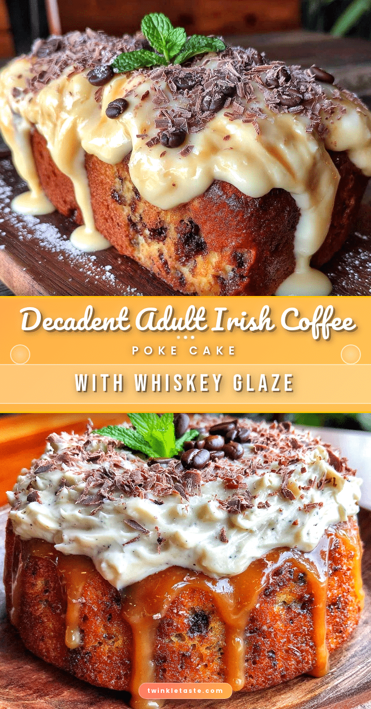 irish coffee poke cake recipe
