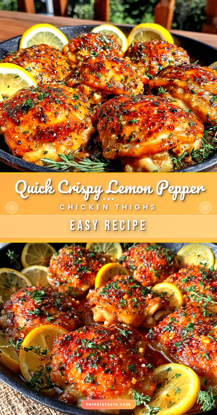 lemon pepper chicken thighs recipe