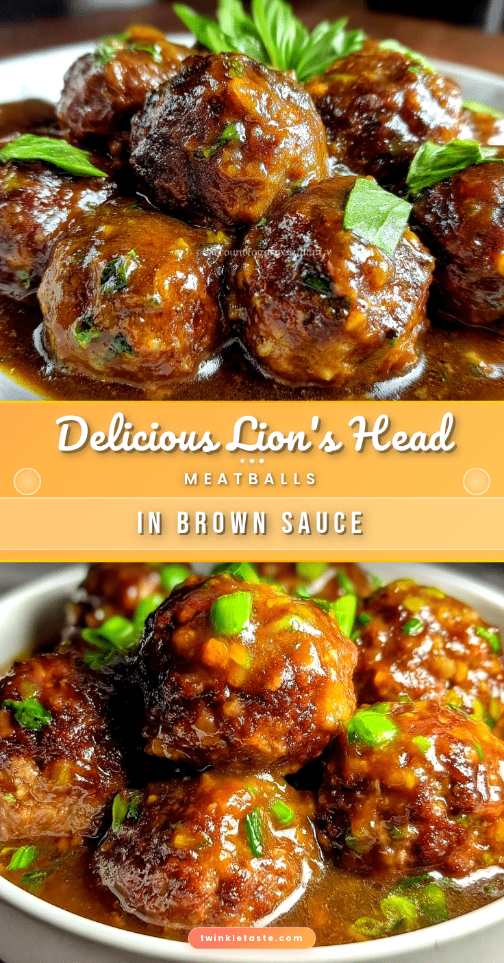 lions head meatballs recipe recipe