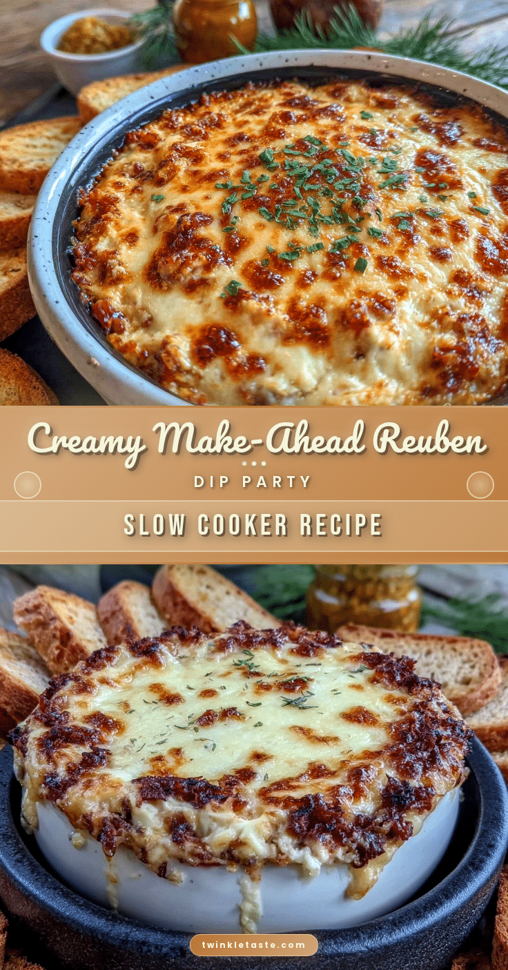 make-ahead Reuben dip recipe