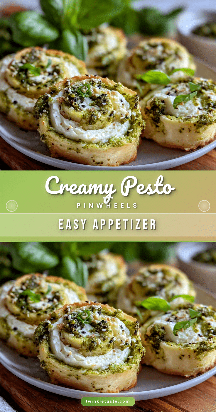 pesto pinwheels recipe