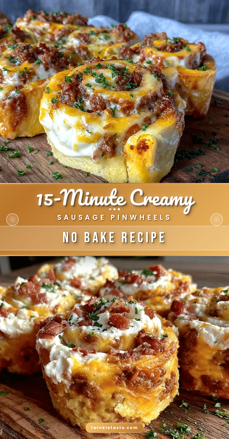 quick cream cheese sausage pinwheels recipe