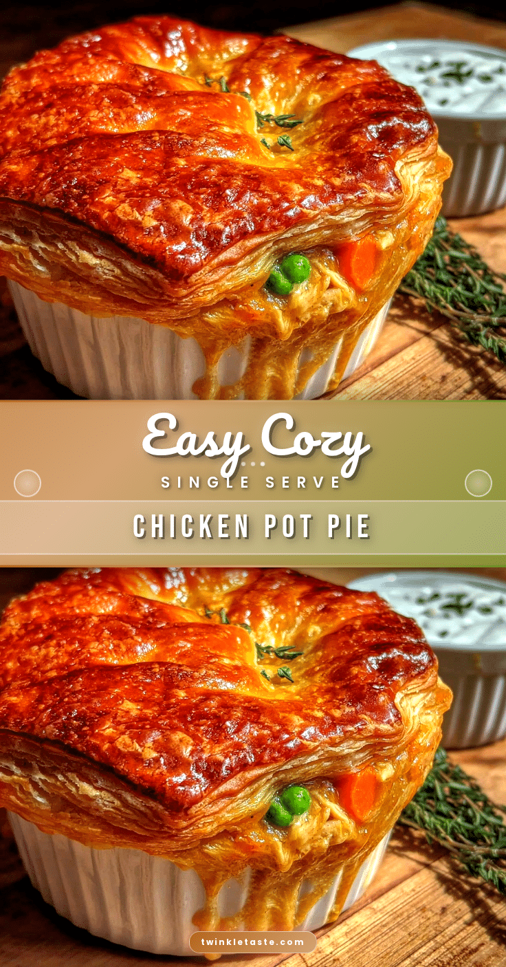 single serve chicken pot pie recipe