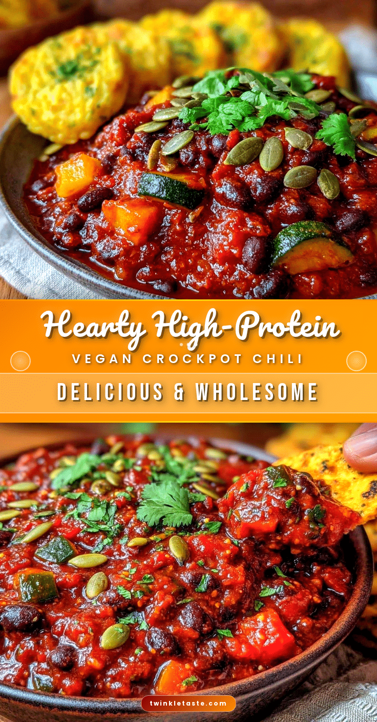 vegan crockpot chili recipe
