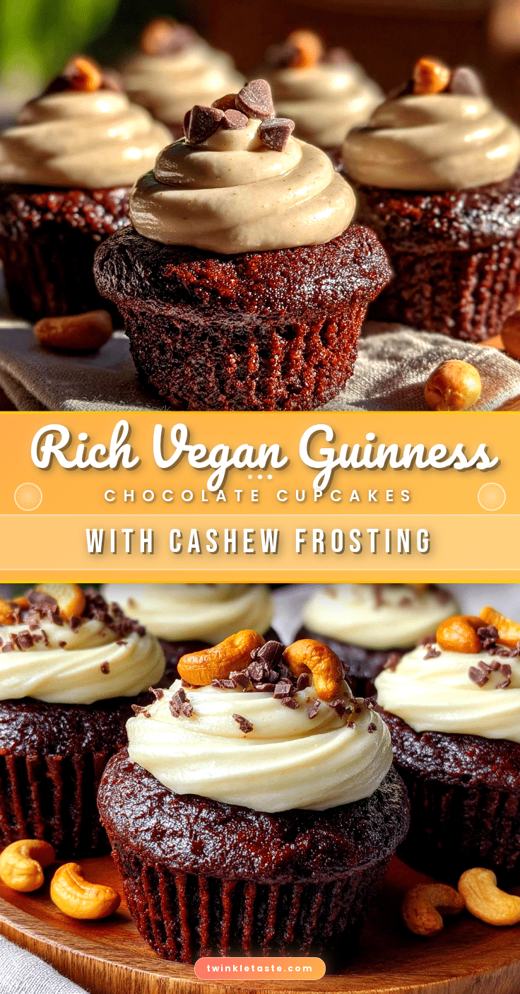 vegan guinness chocolate cupcakes recipe