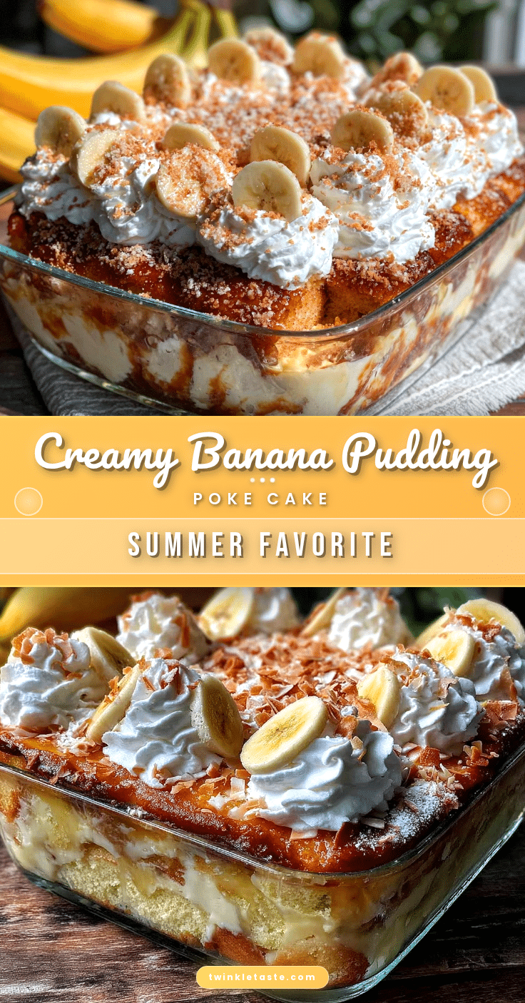 banana pudding poke cake recipe