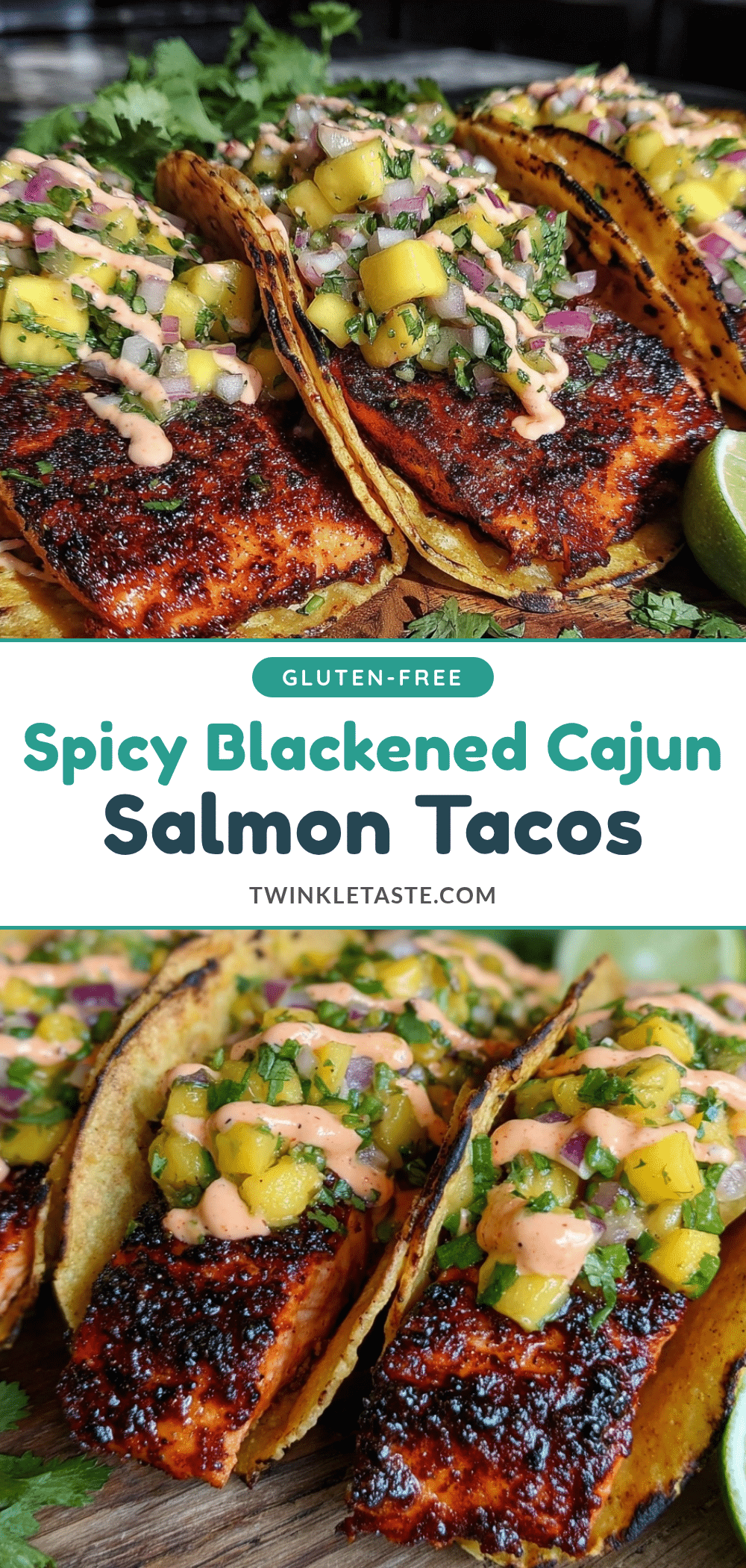 blackened cajun salmon tacos recipe