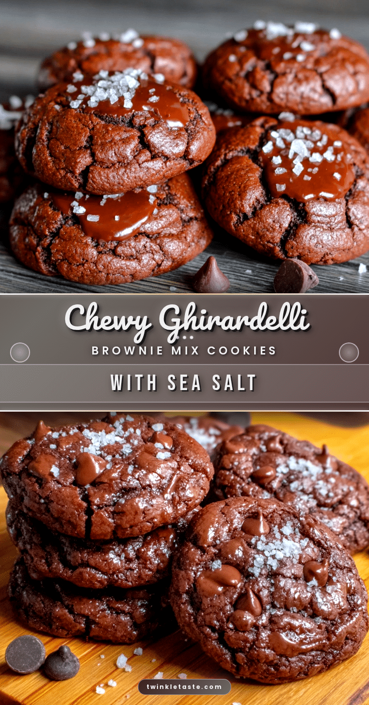 chewy brownie mix cookies recipe