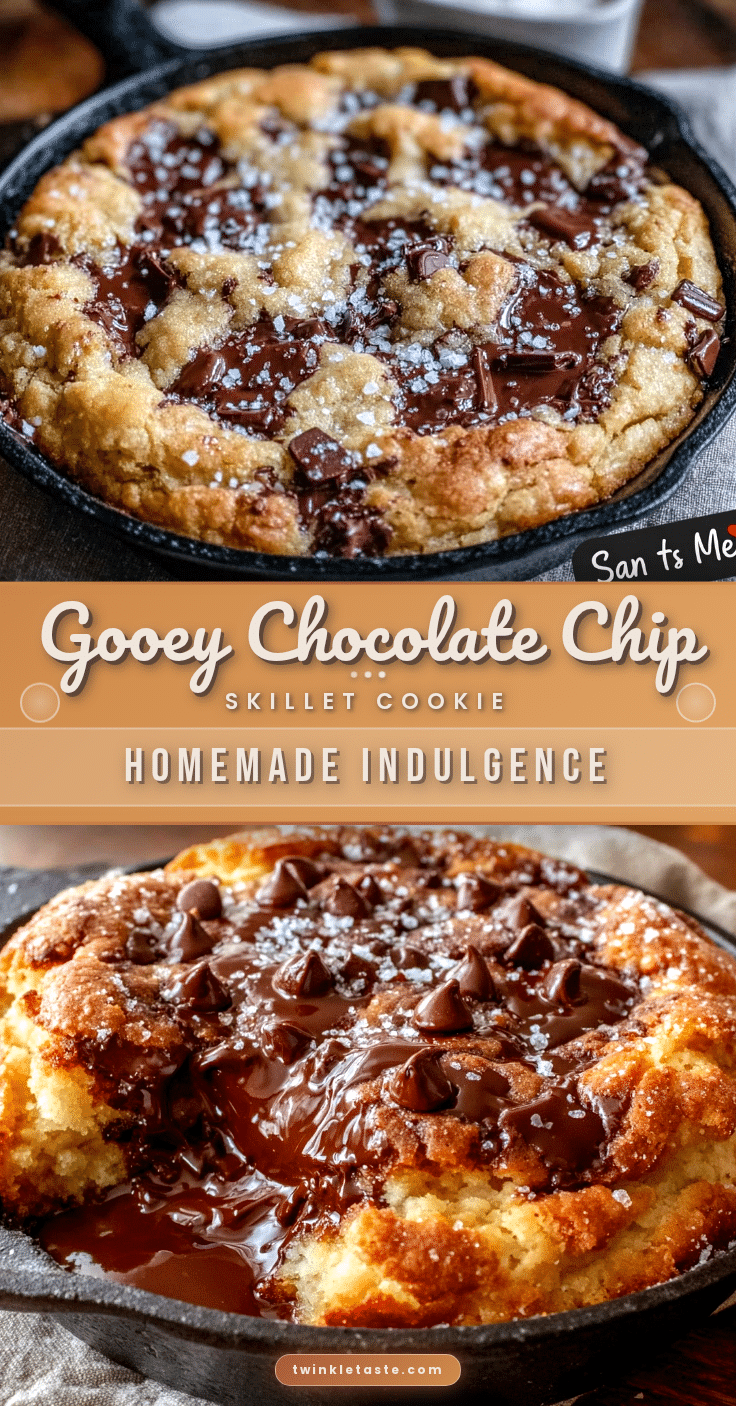 chocolate chip skillet cookie recipe
