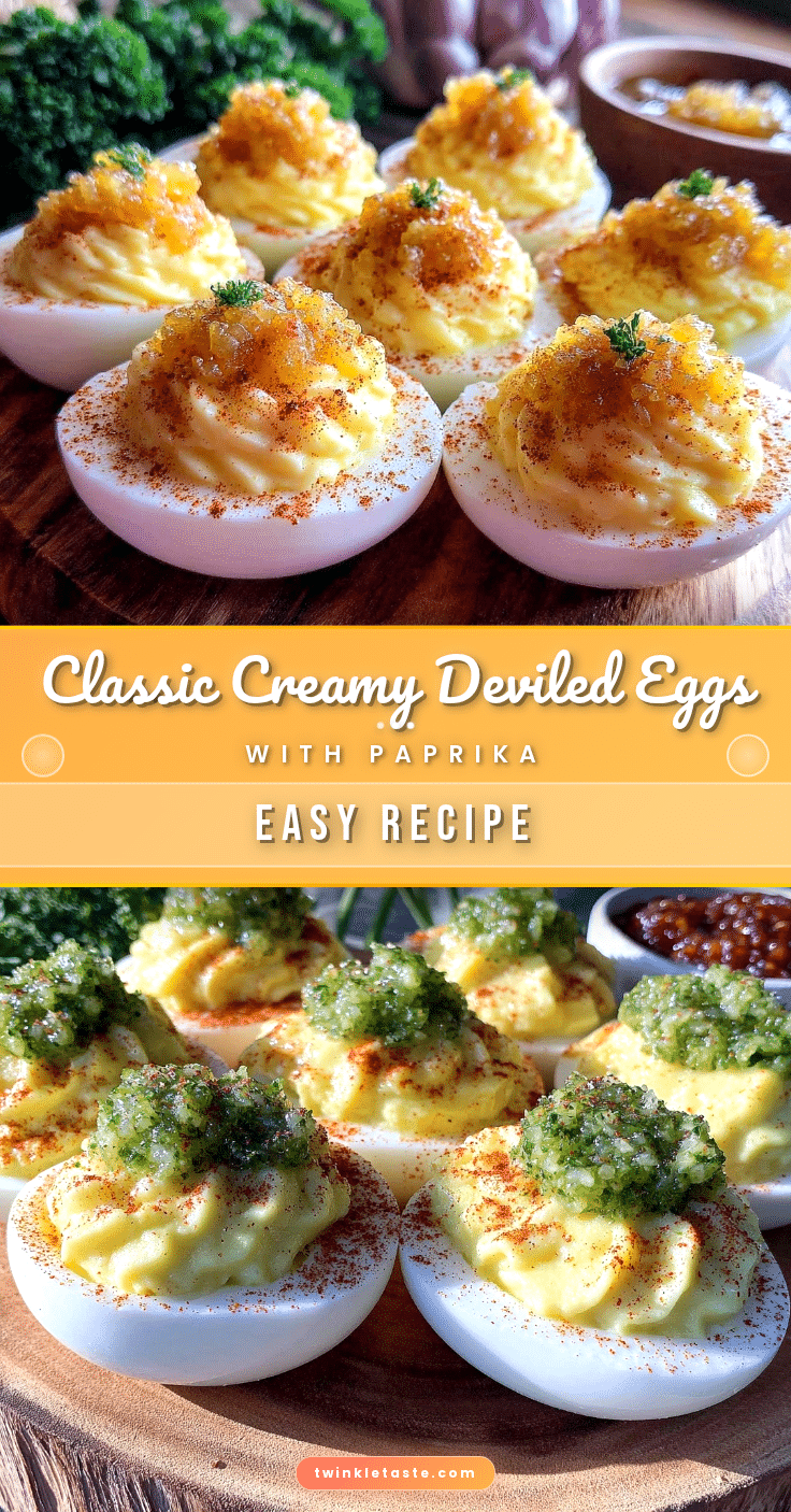 classic creamy deviled eggs recipe