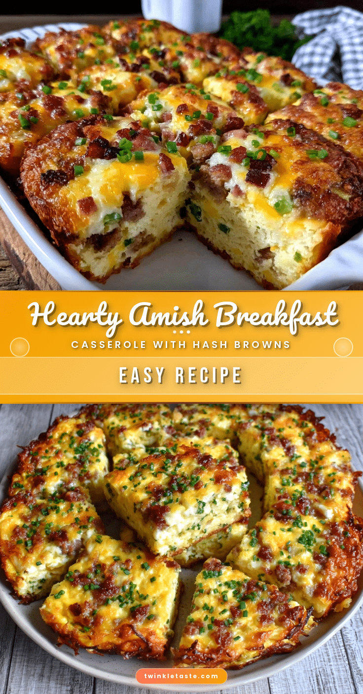 Cozy Amish Breakfast Casserole recipe