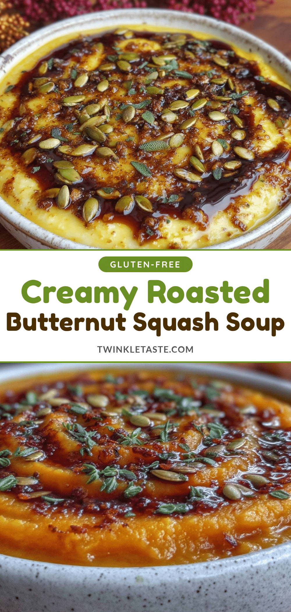 creamy roasted butternut squash soup recipe