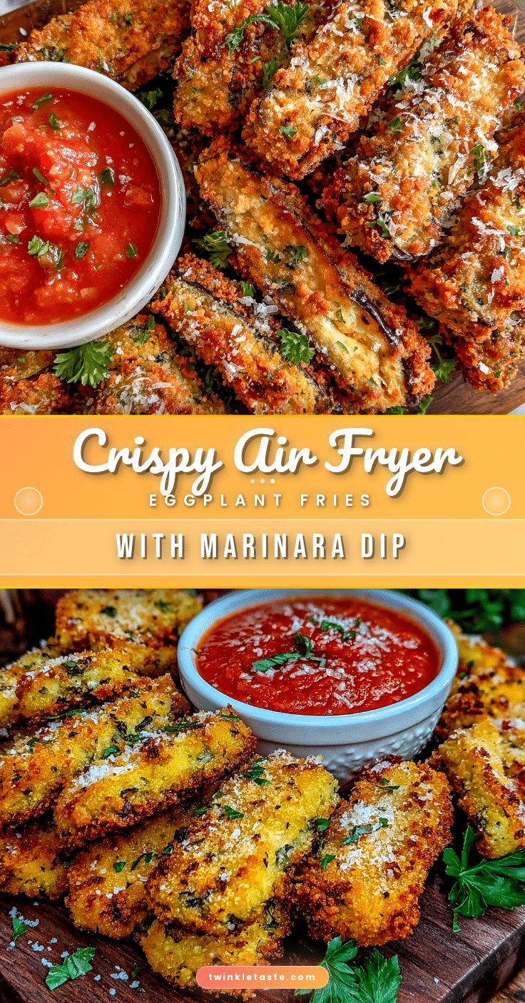 crispy air fryer eggplant fries recipe