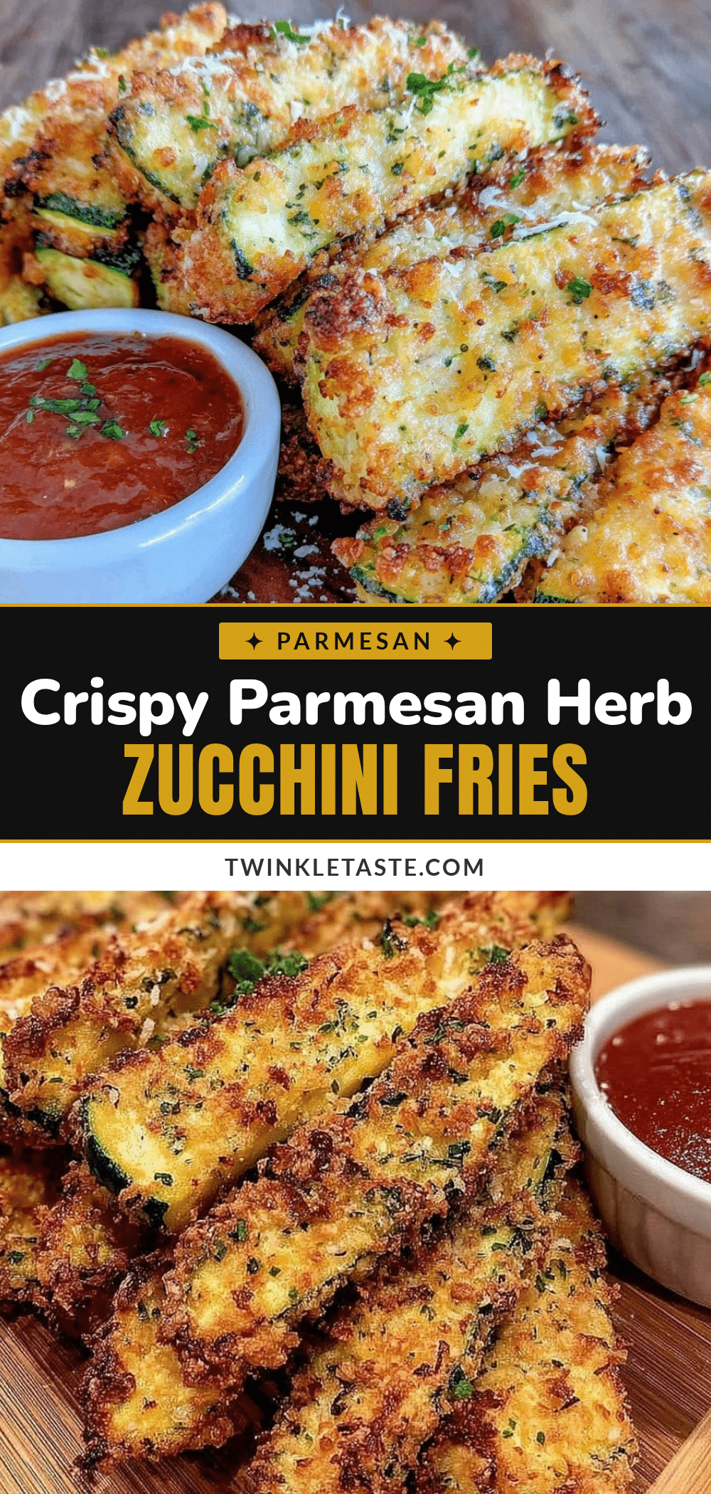 crispy baked zucchini fries recipe