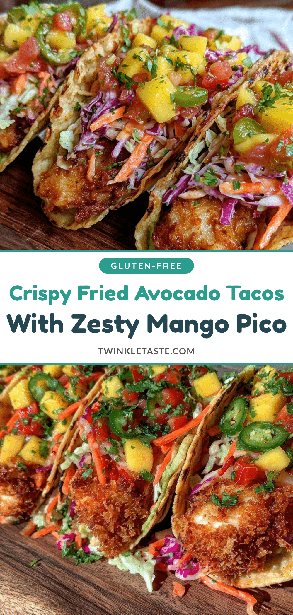 crispy fried avocado tacos recipe