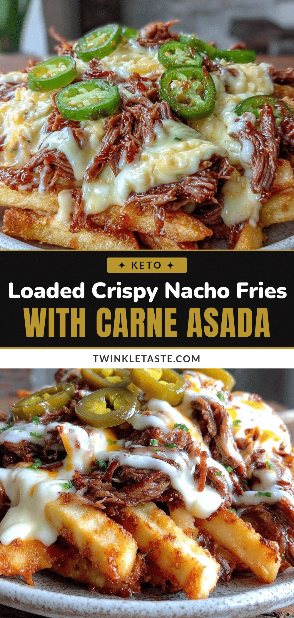 crispy loaded nacho fries recipe