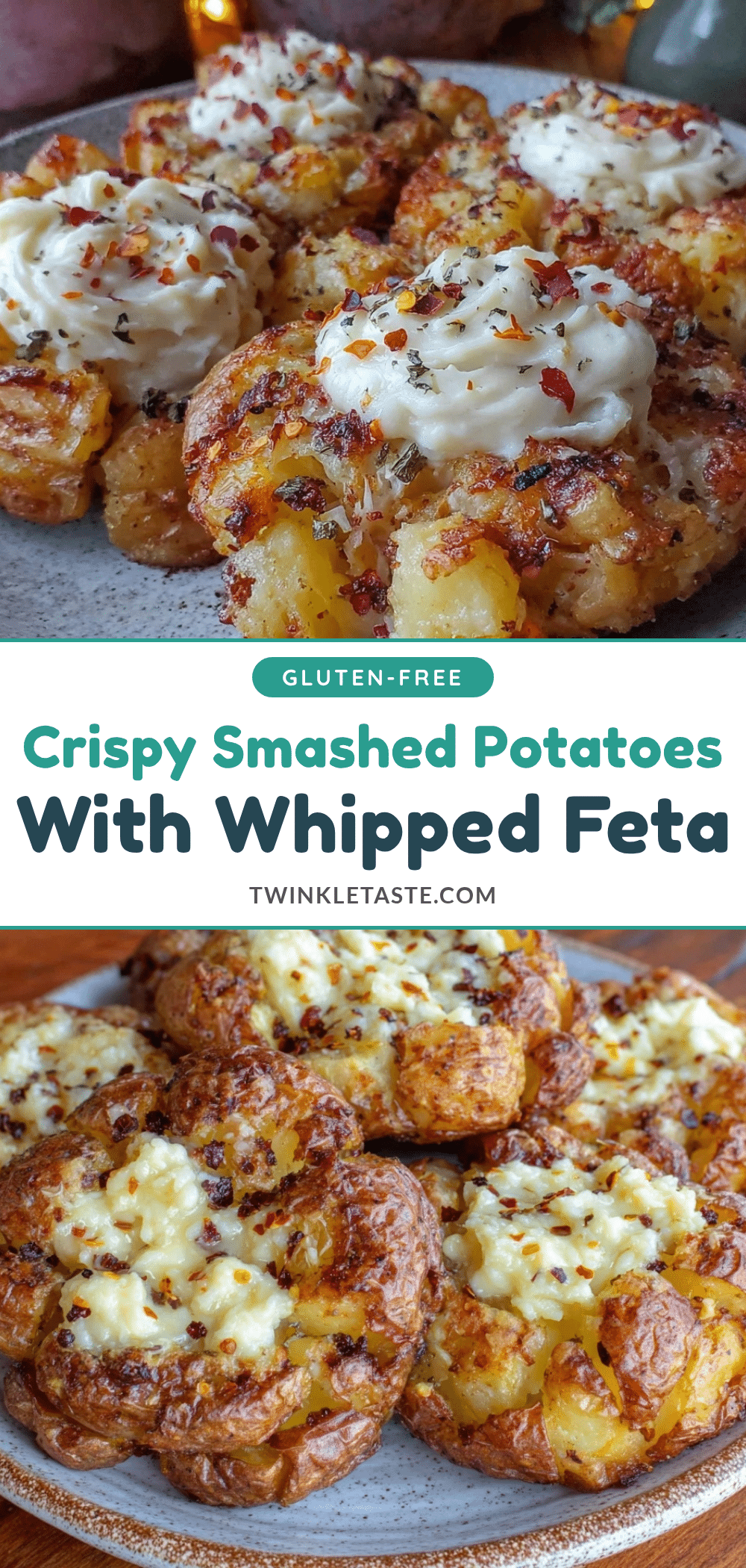 crispy smashed potatoes recipe