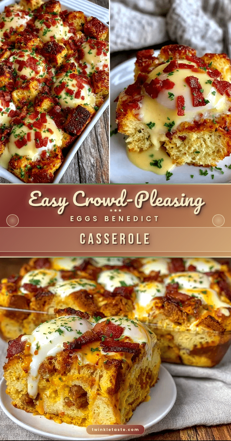 easy eggs benedict casserole recipe