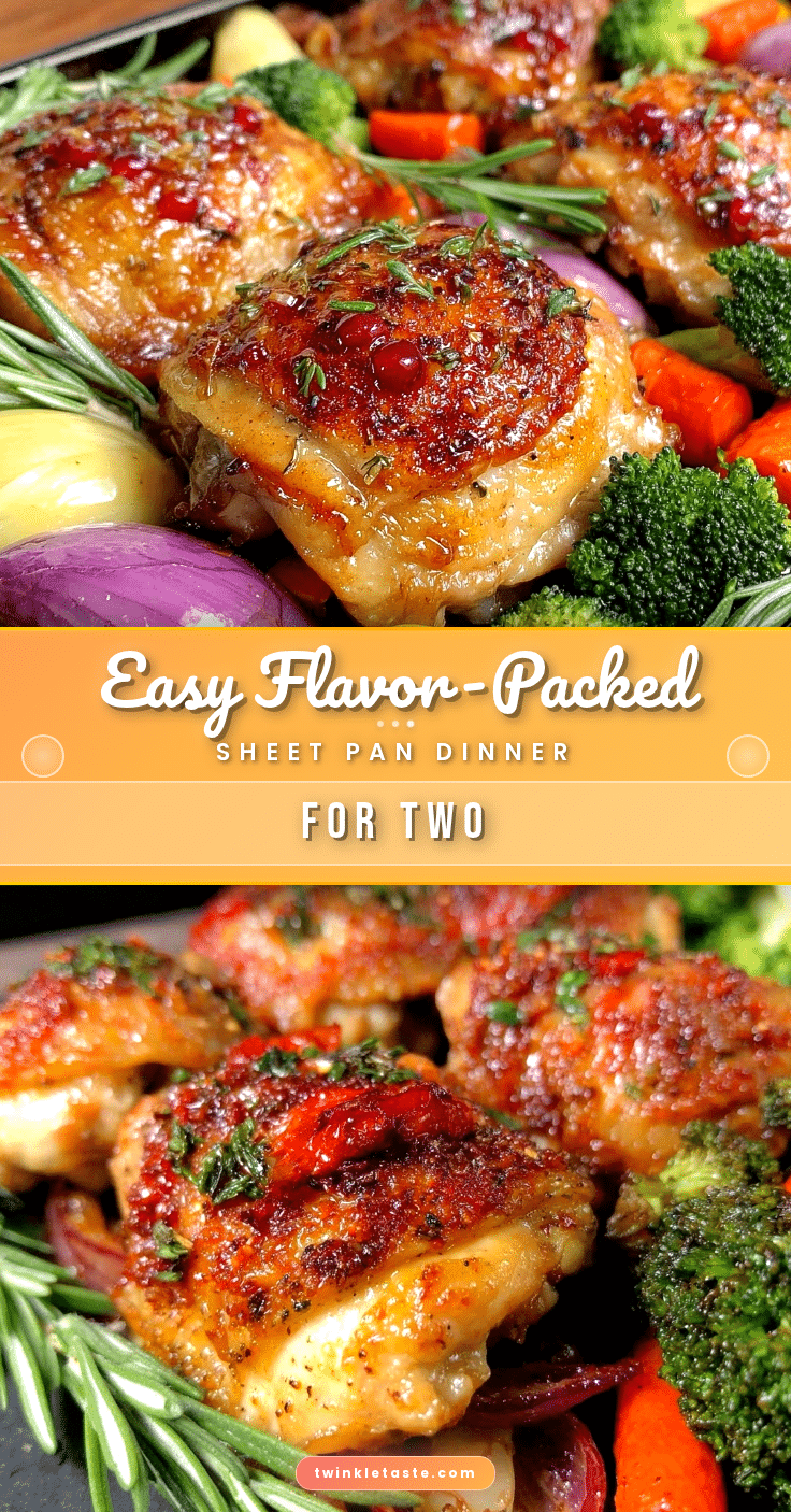 easy flavor-packed sheet pan dinner for two recipe
