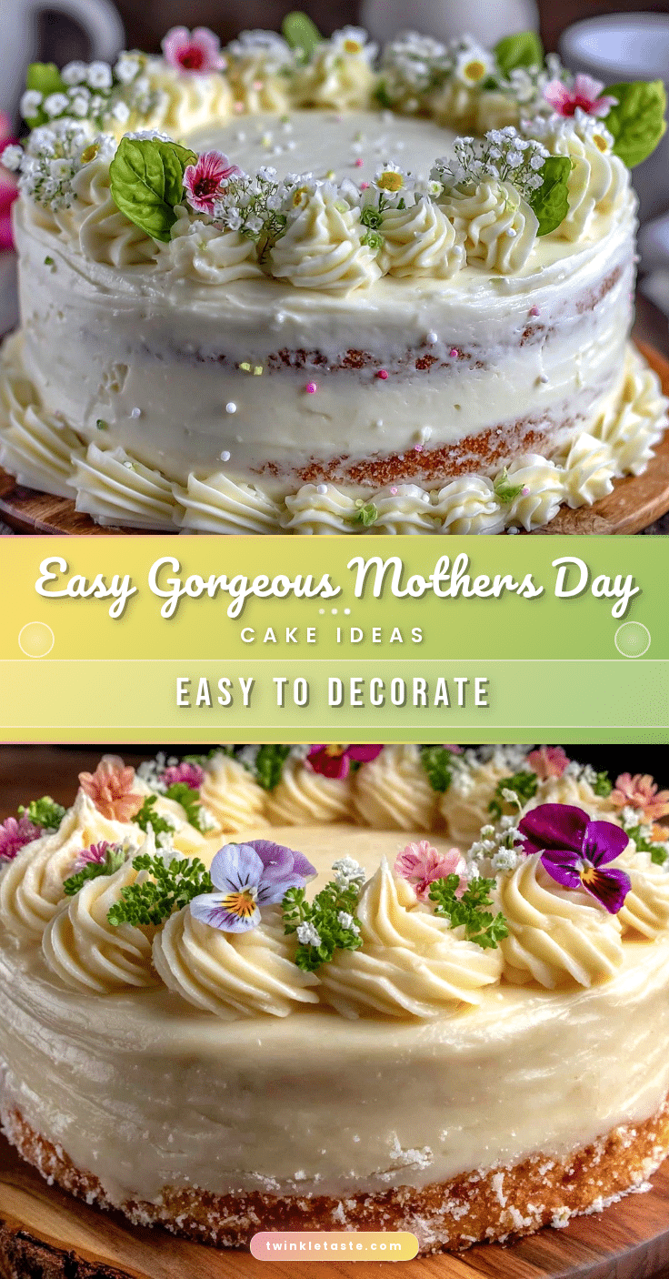 easy mothers day cake recipe