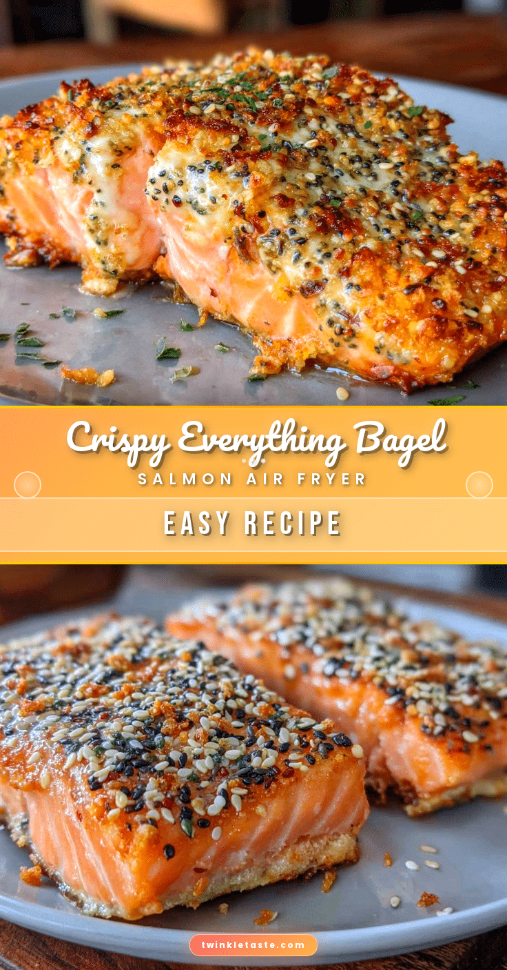 everything bagel salmon air fryer recipe recipe