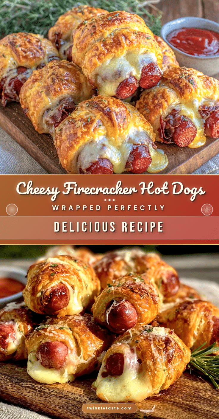 firecracker hot dogs crescent rolls recipe