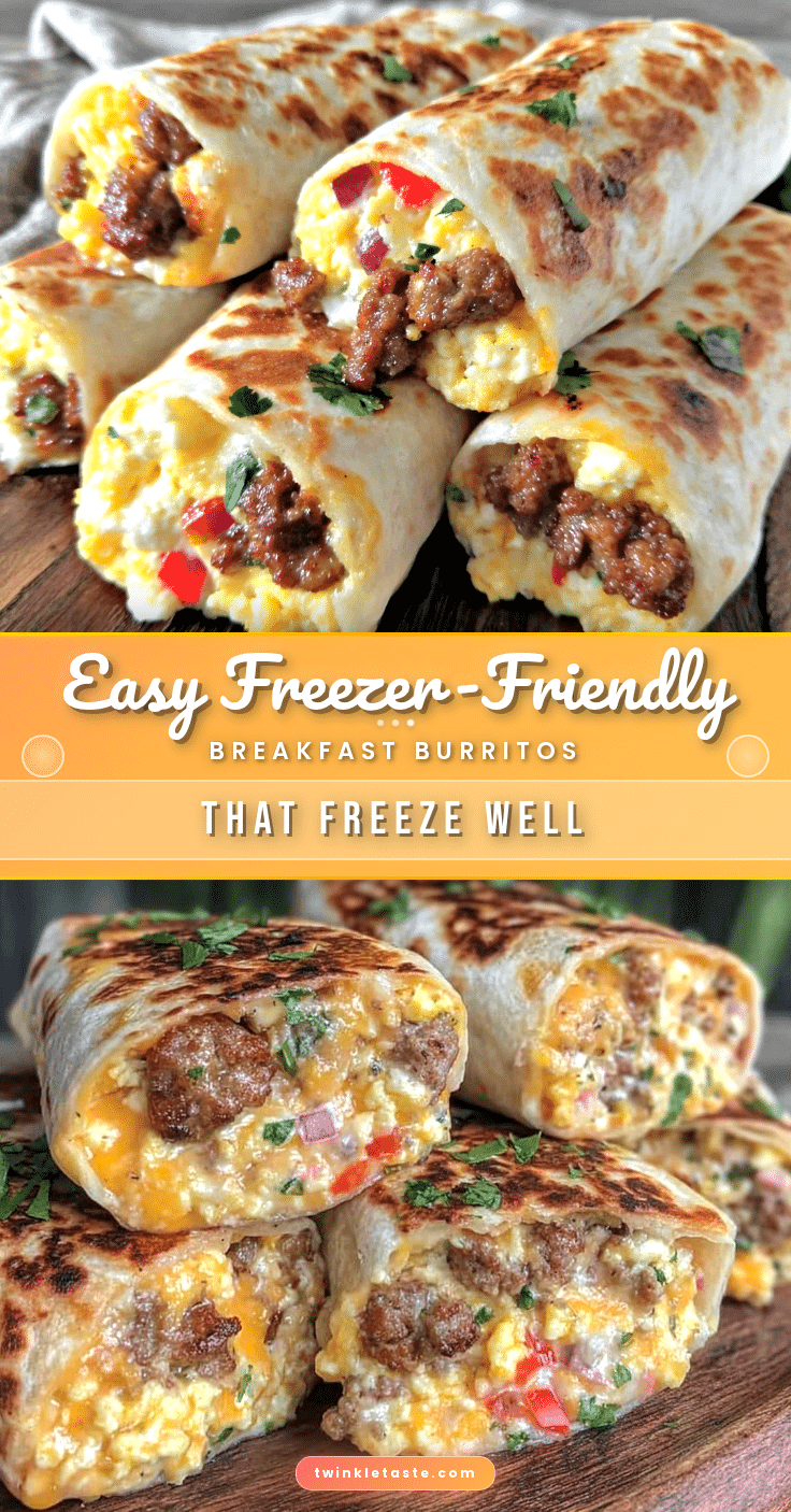 freezer-friendly breakfast burritos recipe