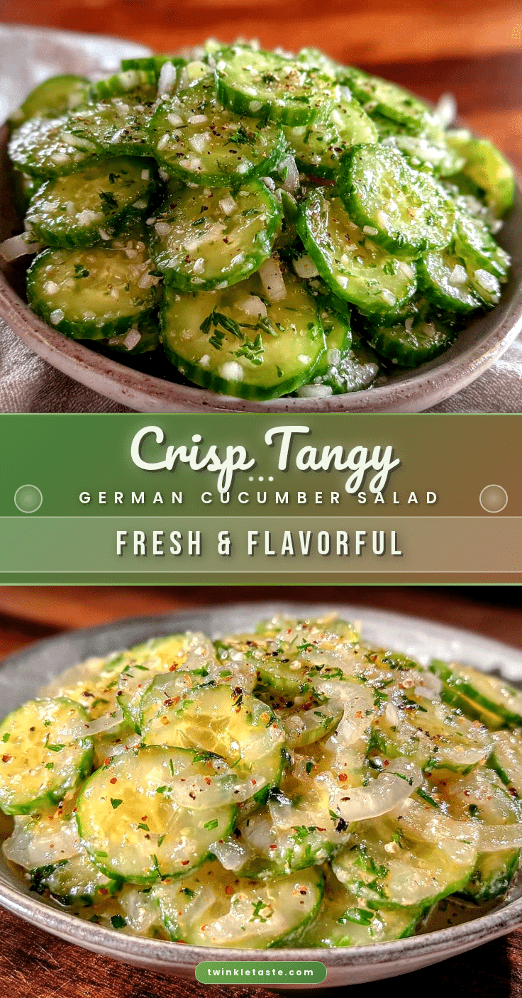 fresh german cucumber salad recipe