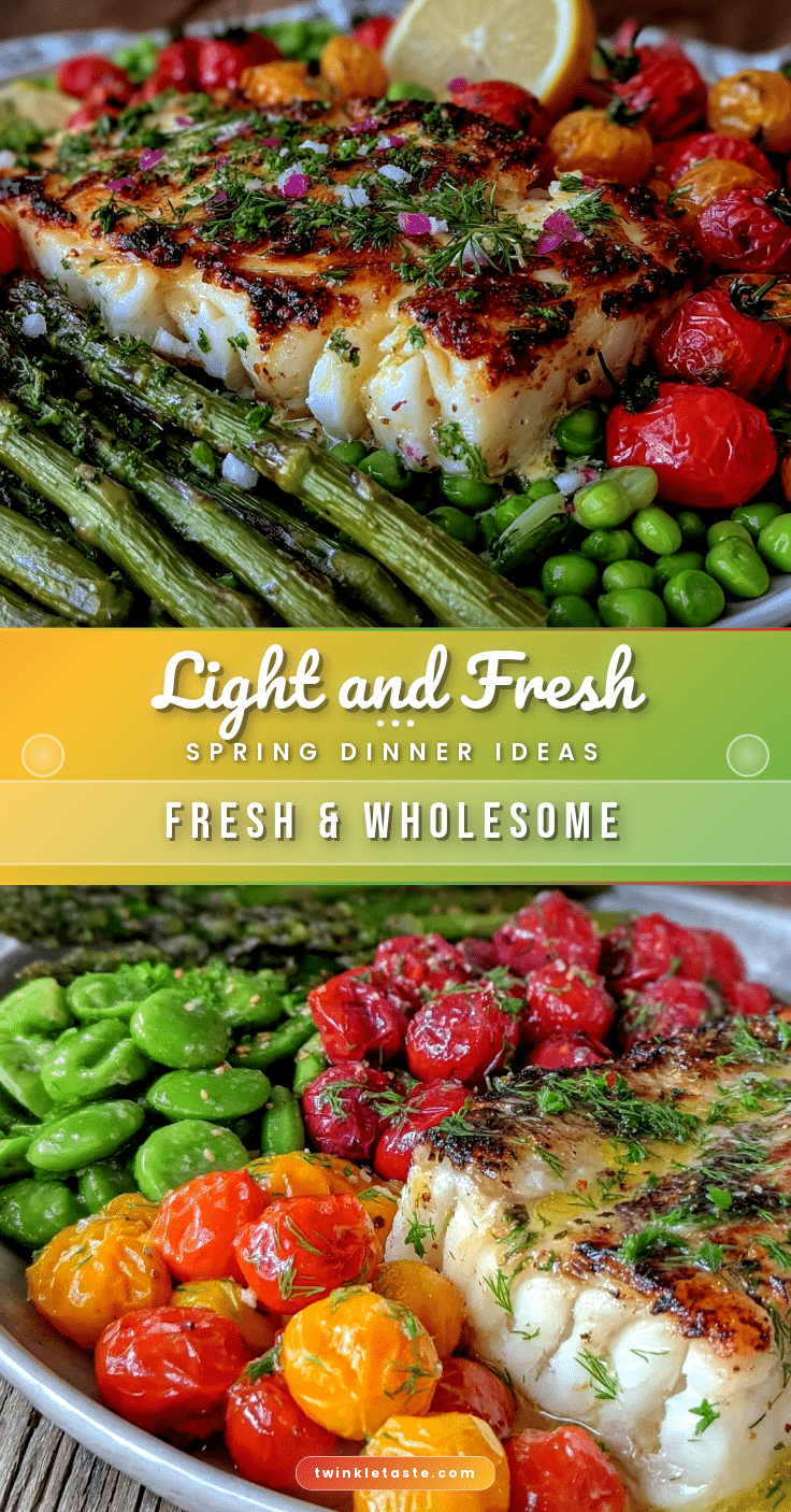 fresh spring dinner ideas recipe