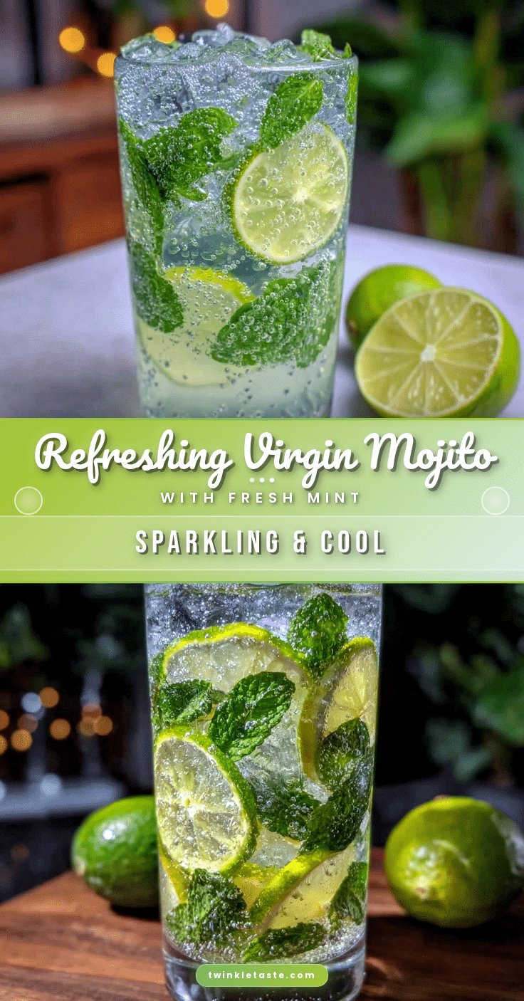 fresh virgin mojito mocktail recipe