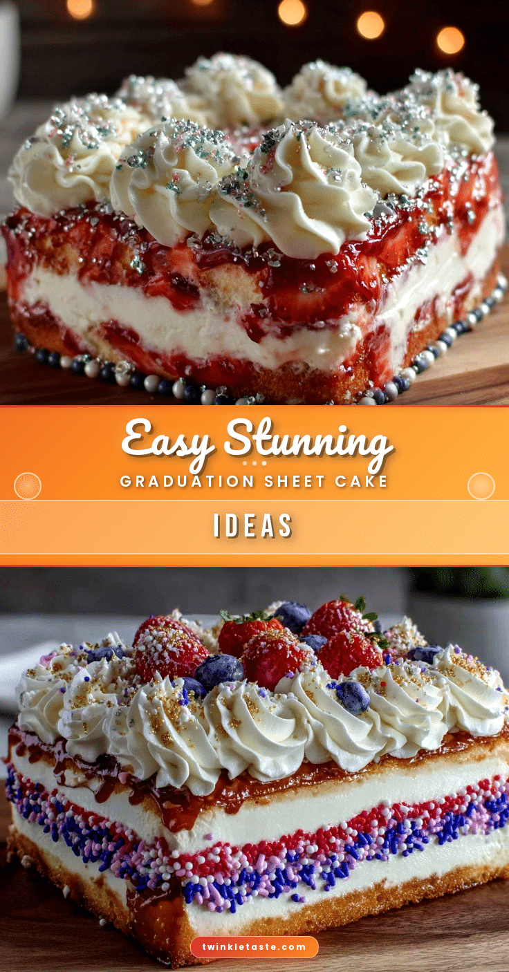 graduation sheet cake recipe