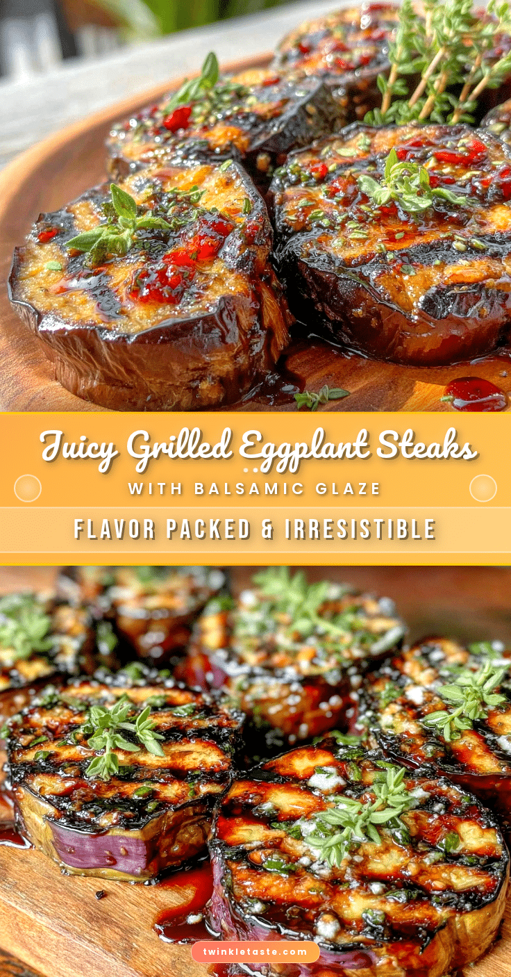 grilled eggplant steaks recipe