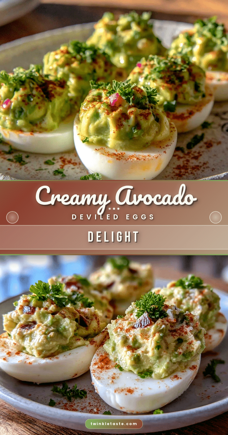healthy avocado deviled eggs recipe