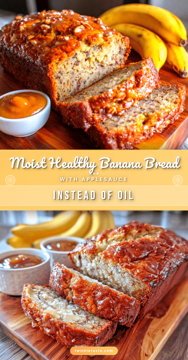 healthy banana bread recipe
